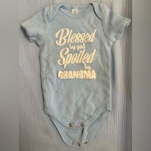 Blue Baby Onesie